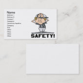 Carte De Visite Sécurité (Devant / Derrière)