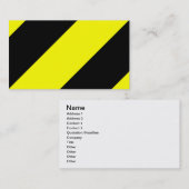 Carte De Visite Sécurité (Devant / Derrière)