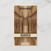 Carte De Visite Sécurité bancaire (Devant)