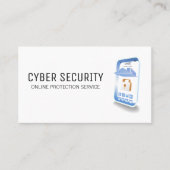 Carte De Visite Sécurité Mobile (Devant)