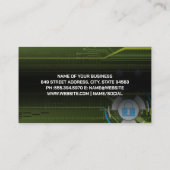 Carte De Visite Sécurité réseau | Cyberprotection | Codage (Dos)