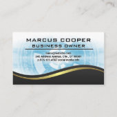 Carte De Visite Sécurité | Technologie de verrouillage téléphoniqu (Dos)