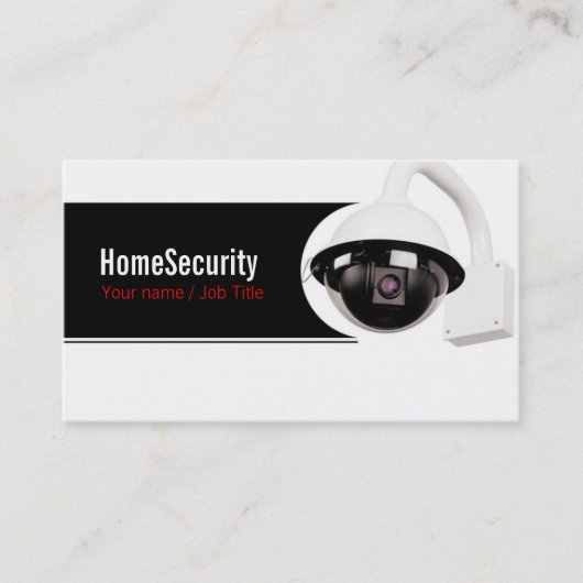 Carte De Visite Security company (Devant)