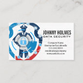 Carte De Visite Security Guard | Cyber Technology (Devant)