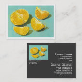 Carte De Visite Segments Clementine (Devant / Derrière)