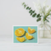 Carte De Visite Segments Clementine (Debout devant)