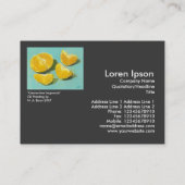 Carte De Visite Segments Clementine (Dos)