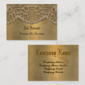 Carte De Visite Segonzac victorien (Devant / Derrière)