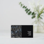 Carte De Visite Sel (Debout devant)