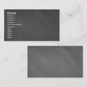 Carte De Visite Sel (Devant / Derrière)