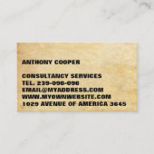 Carte De Visite Sélection entièrement personnalisée arrière - plan (Devant)