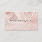 Carte De Visite Sels de bain Huiles de plantes | Médecine de guéri (Dos)