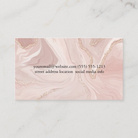 Carte De Visite Sels de bain Huiles de plantes | Médecine de guéri (Dos)