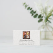 Carte De Visite Sels et huiles (Debout devant)