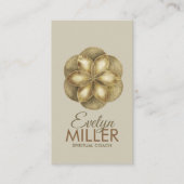 Carte De Visite Semence dorée de la vie (Devant)