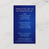 Carte De Visite Semences de vie en Lotus Flower (Dos)