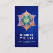 Carte De Visite Semences de vie en Lotus Flower (Devant)