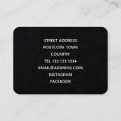 Carte De Visite Semer une graine (Dos)