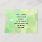 Carte De Visite Semer une graine (Dos)