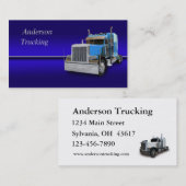 Carte de visite semi-camion (Devant / Derrière)
