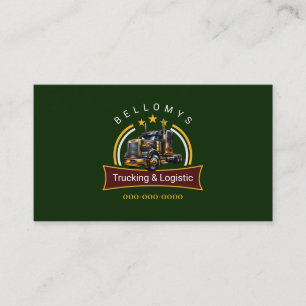 Carte de visite semi-camion