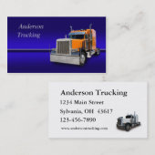 Carte de visite semi-camion (Devant / Derrière)