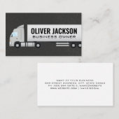 Carte De Visite Semi-camion | Distribution (Devant / Derrière)