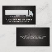 Carte De Visite Semi Camion et remorque (Devant / Derrière)