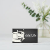 Carte De Visite Semi-Camion Fermer | Logistique (Debout devant)