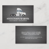 Carte De Visite Semi-camion | Industriel | Logistique (Devant / Derrière)