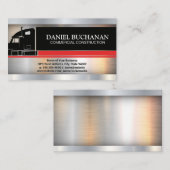 Carte De Visite Semi-camion | Logistique | Métallurgique (Devant / Derrière)