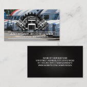 Carte De Visite Semi-camions | Transport | Logistique (Devant / Derrière)