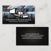 Carte De Visite Semi-camions | Transport | Pilote (Devant / Derrière)