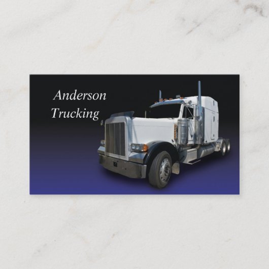 Carte De Visite Semi-Carte de visite blanc (Devant)