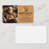 Carte De Visite Senior Gentleman | Thérapiste (Devant / Derrière)