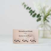 Carte De Visite Sensation Music (Debout devant)