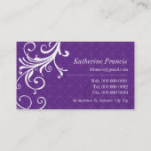 CARTE DE VISITE :: sensationnel 8L (Dos)