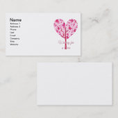 Carte De Visite Sensibilisation au cancer du sein (Devant / Derrière)