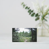 Carte De Visite Sentier Grand Teton (Debout devant)