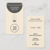 Carte De Visite Sépia professionnelle de regard d'amusement de (Devant / Derrière)