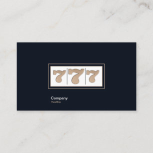 Carte De Visite Sept chanceux