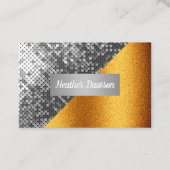 Carte De Visite Séquence et Parties scintillant (Devant)