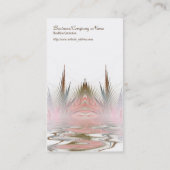 Carte de visite serein d'art (Dos)