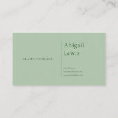 Carte De Visite Serene Zen Garden Landscape Red Rose Sun Sphere (Dos)