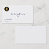 Carte De Visite Sergent Badge Universal (Devant / Derrière)