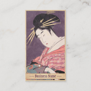 Carte De Visite Série Comparer les Charmes des Beautés Courtesan