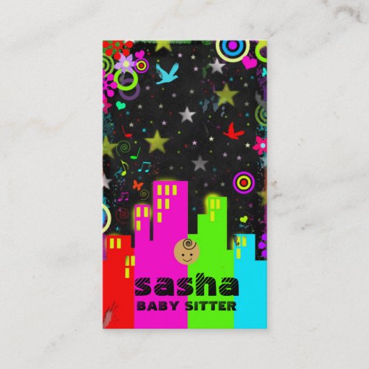 Carte De Visite Série de l'adolescence de la CHROMATOGRAPHIE (Devant)