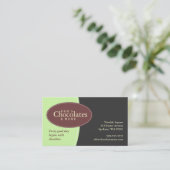 Carte De Visite Série posée 1 d'ovales (Debout devant)