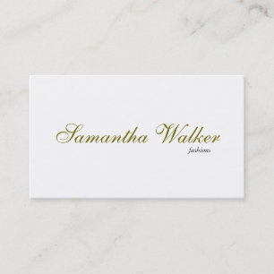 Carte De Visite Serif Type 2