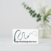 Carte De Visite Serpentine Green Leash & Heart Chain (Debout devant)